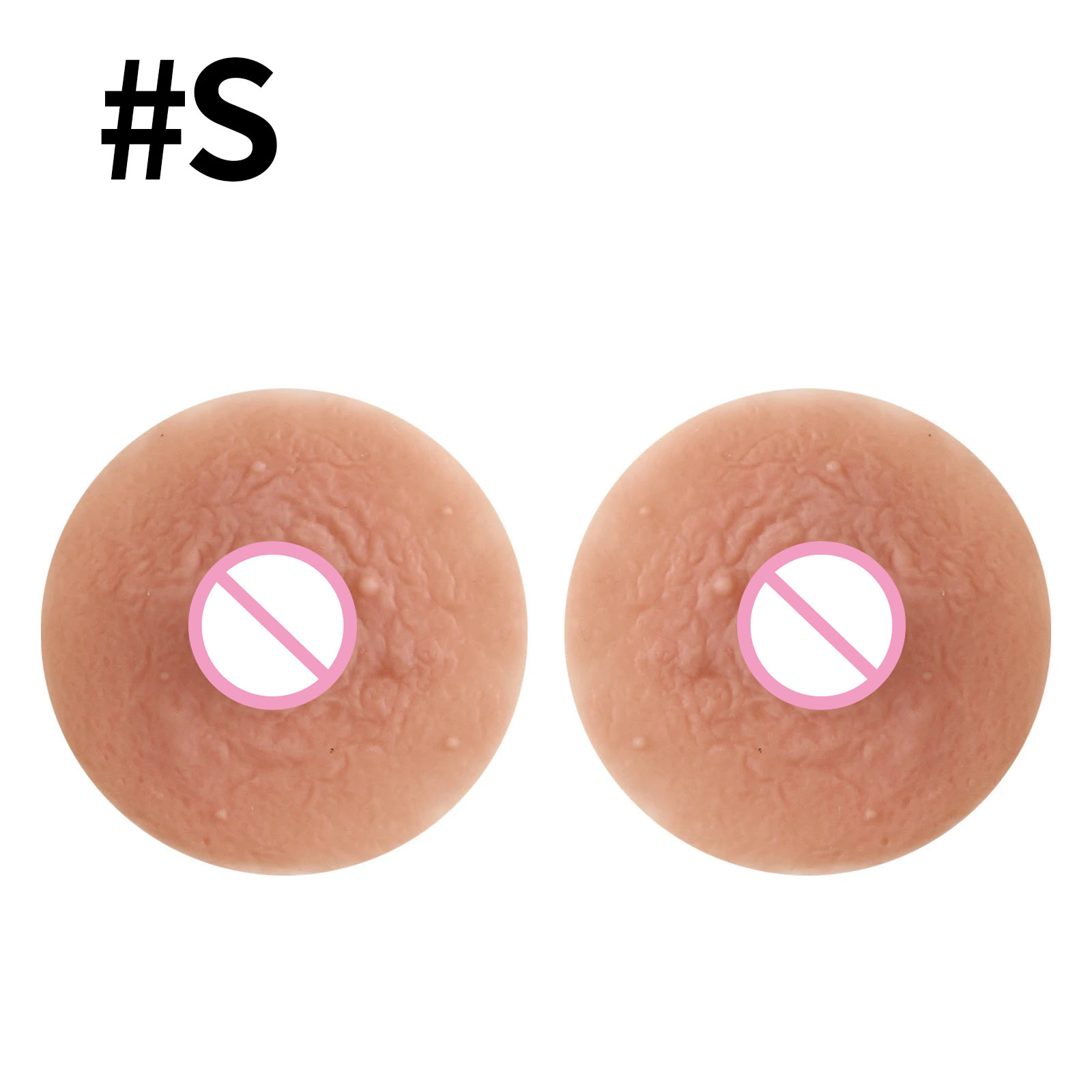Silicone Fake Nipple Sticker F - Nipple Cover Pasties 评论和价格