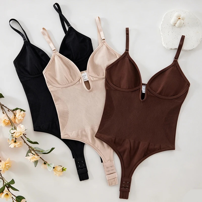 Women's Backless Bodysuit Shap - Seamless Underwear Women 评论和价格